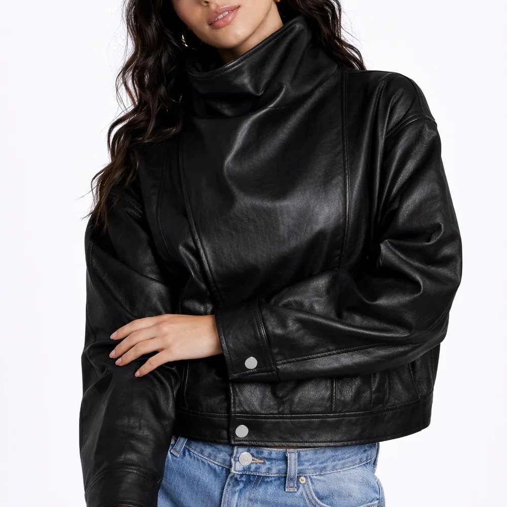 Forever 21 Black Leather Jacket